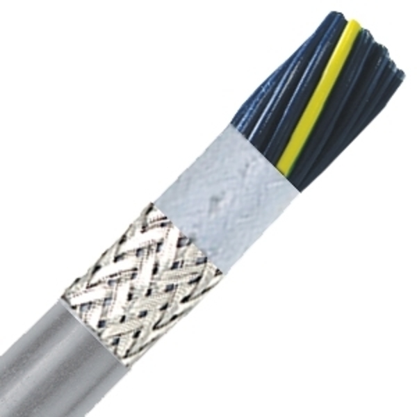 Lapp Group 18-12C19STR BC PVC/NYL+TIN BRD, PVC JKT GRY 600V 90C UL CSA CE, 1000FT 601812CY